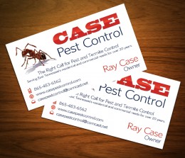 Case Pest Conteol Biz Card