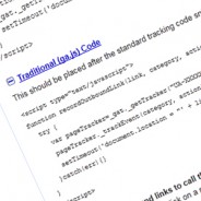 How do I manually track clicks on outbound links?